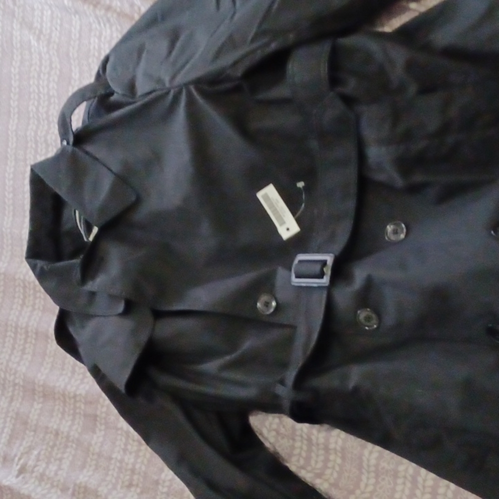Coat all weather army black shade 385 brand new